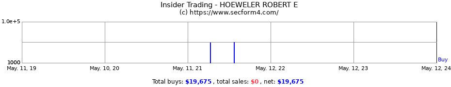 Insider Trading Transactions for HOEWELER ROBERT E