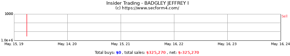 Insider Trading Transactions for BADGLEY JEFFREY I