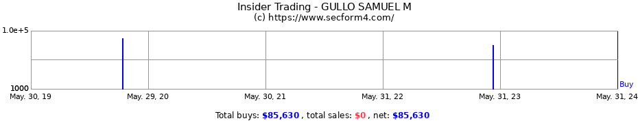 Insider Trading Transactions for GULLO SAMUEL M