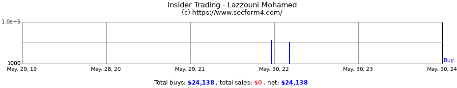 Insider Trading Transactions for Lazzouni Mohamed