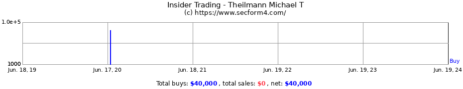 Insider Trading Transactions for Theilmann Michael T