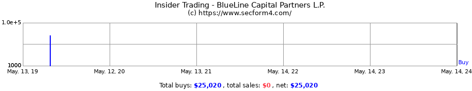 Insider Trading Transactions for BlueLine Capital Partners L.P.