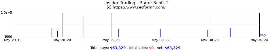 Insider Trading Transactions for Bauer Scott T