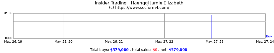 Insider Trading Transactions for Haenggi Jamie Elizabeth
