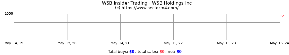 Insider Trading Transactions for WSB Holdings Inc