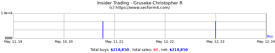Insider Trading Transactions for Gruseke Christopher R