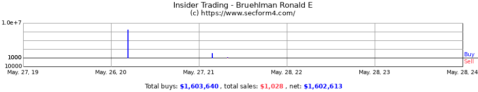 Insider Trading Transactions for Bruehlman Ronald E