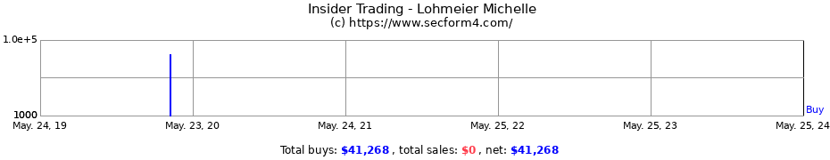 Insider Trading Transactions for Lohmeier Michelle