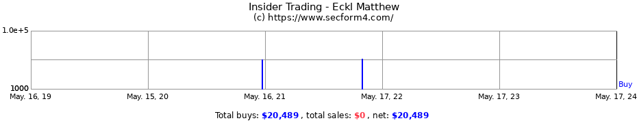 Insider Trading Transactions for Eckl Matthew