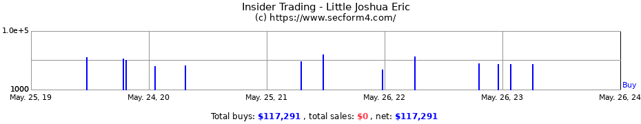Insider Trading Transactions for Little Joshua Eric
