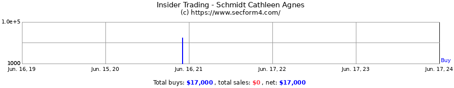 Insider Trading Transactions for Schmidt Cathleen Agnes