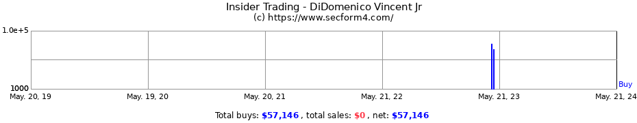 Insider Trading Transactions for DiDomenico Vincent Jr