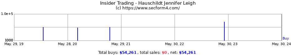 Insider Trading Transactions for Hauschildt Jennifer Leigh