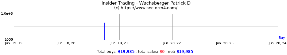 Insider Trading Transactions for Wachsberger Patrick D