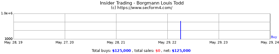 Insider Trading Transactions for Borgmann Louis Todd