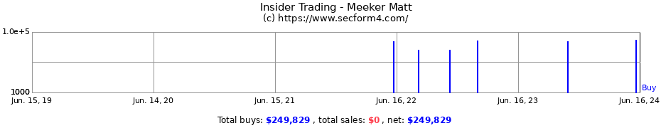 Insider Trading Transactions for Meeker Matt