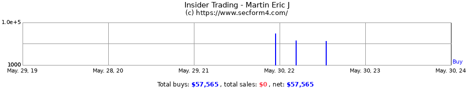 Insider Trading Transactions for Martin Eric J