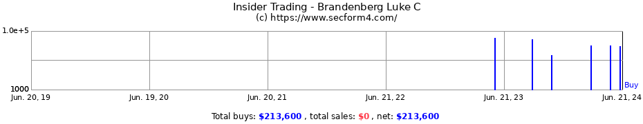 Insider Trading Transactions for Brandenberg Luke C