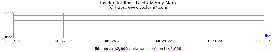 Insider Trading Transactions for Rapholz Amy Marie