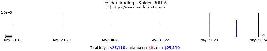 Insider Trading Transactions for Snider Britt A.