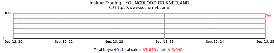 Insider Trading Transactions for YOUNGBLOOD DR KNEELAND