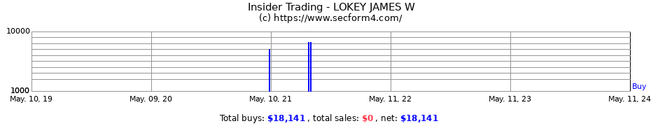 Insider Trading Transactions for LOKEY JAMES W