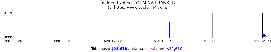 Insider Trading Transactions for GUMINA FRANK JR