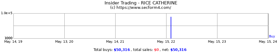 Insider Trading Transactions for RICE CATHERINE