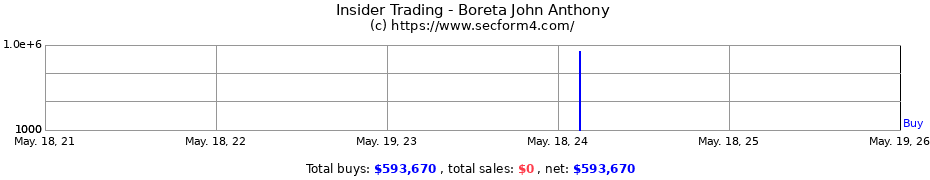 Insider Trading Transactions for Boreta John Anthony