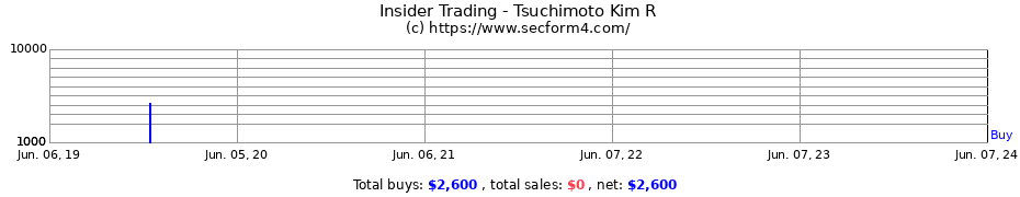 Insider Trading Transactions for Tsuchimoto Kim R