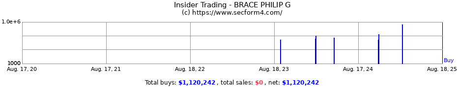 Insider Trading Transactions for BRACE PHILIP G