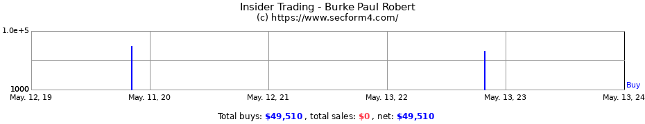 Insider Trading Transactions for Burke Paul Robert