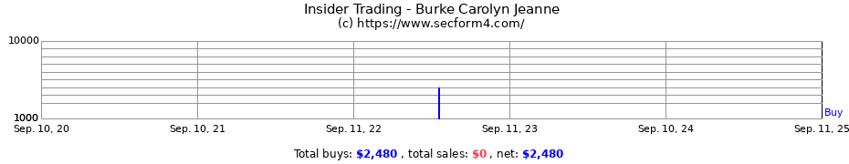 Insider Trading Transactions for Burke Carolyn Jeanne