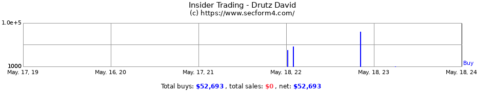 Insider Trading Transactions for Drutz David
