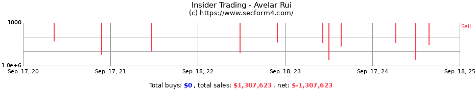 Insider Trading Transactions for Avelar Rui