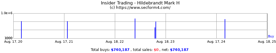 Insider Trading Transactions for Hildebrandt Mark H