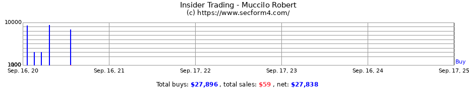 Insider Trading Transactions for Muccilo Robert