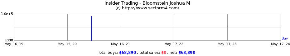 Insider Trading Transactions for Bloomstein Joshua M