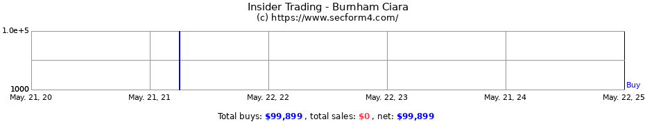 Insider Trading Transactions for Burnham Ciara