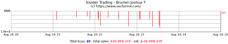 Insider Trading Transactions for Brumm Joshua T