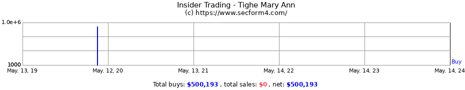 Insider Trading Transactions for Tighe Mary Ann