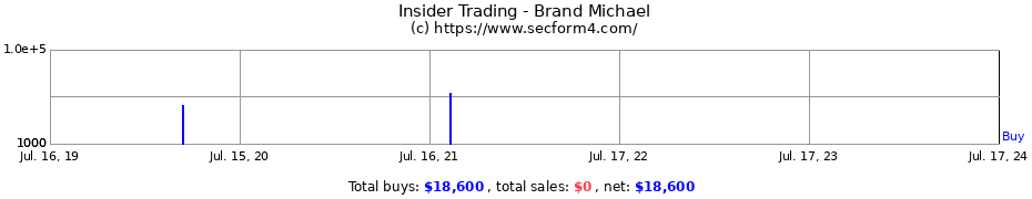 Insider Trading Transactions for Brand Michael
