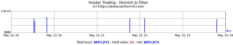 Insider Trading Transactions for Hornish Jo Ellen