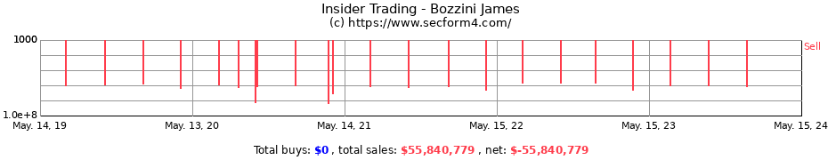Insider Trading Transactions for Bozzini James