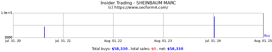 Insider Trading Transactions for SHEINBAUM MARC