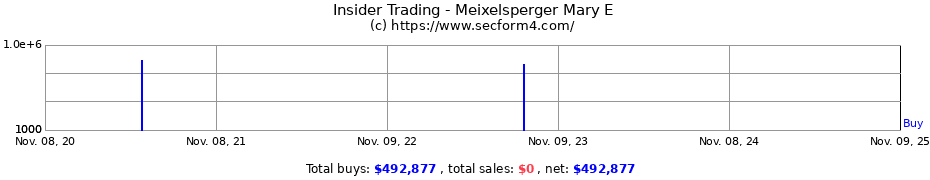Insider Trading Transactions for Meixelsperger Mary E