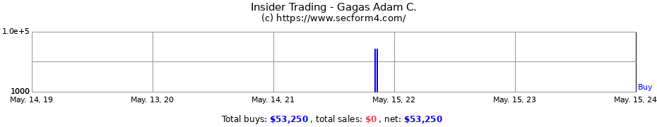 Insider Trading Transactions for Gagas Adam C.