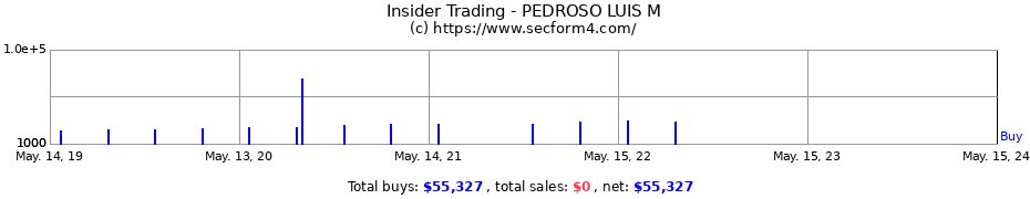 Insider Trading Transactions for PEDROSO LUIS M