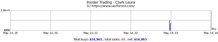 Insider Trading Transactions for Clark Laura