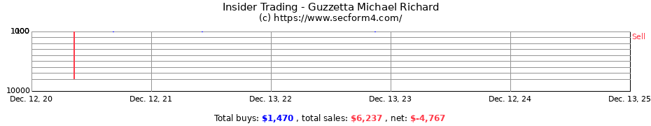 Insider Trading Transactions for Guzzetta Michael Richard